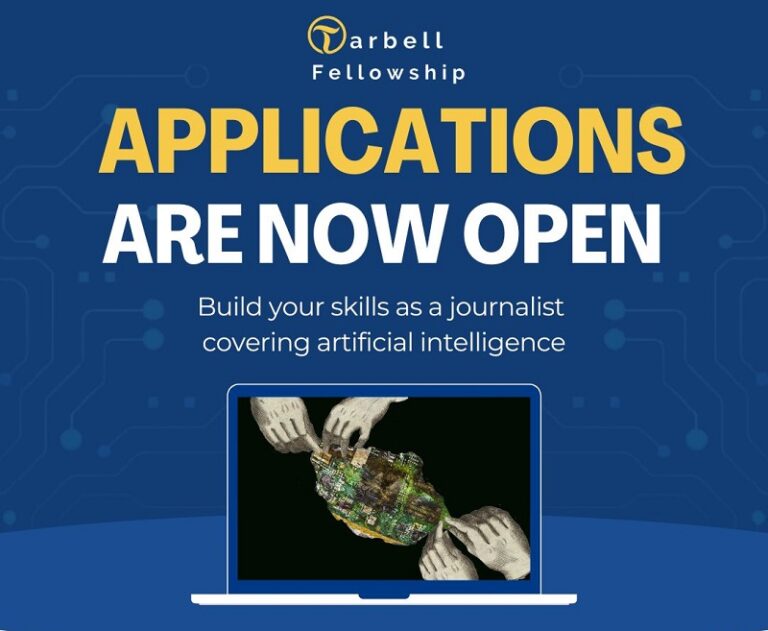 Now Accepting Applications To Tarbell $50000 AI Journalism Grant